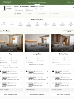 a screenshot of a hotel room